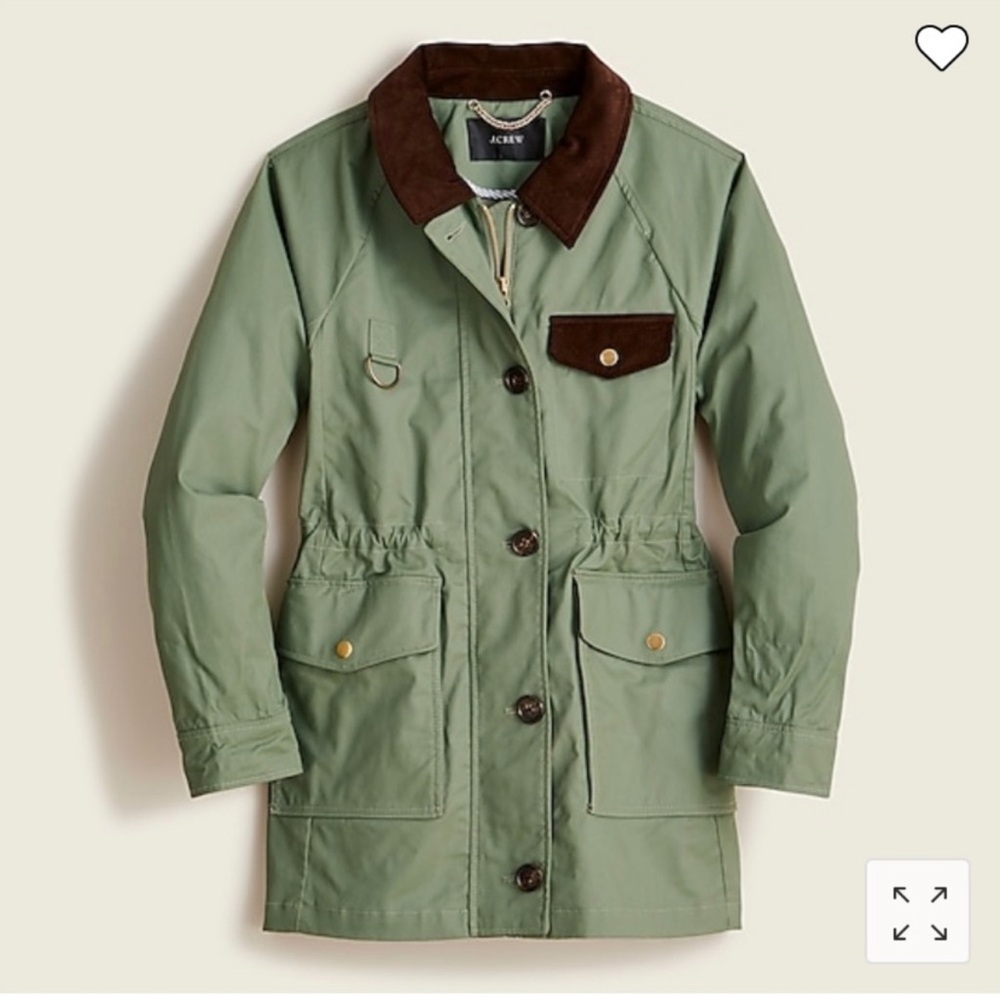 J. Crew Classic Field Jacket szXL in Cypress - Picture 2 of 15
